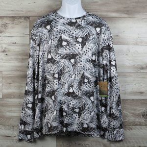 Rugged Earth* Men's Long Sleeve Crew Neck Straight Hem Pullover‎ Shirt~ Size XL